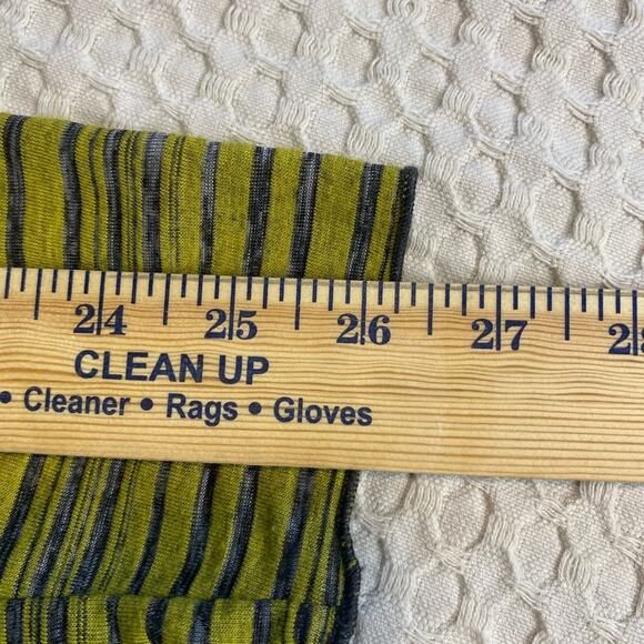 Staples Multi Green, Blue & Yellow Magnet Clasp Cardigan - Picture 6 of 14